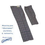 Pantalon escolar Juvenil e infantil oxford